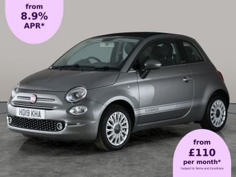 Fiat 500 1.2 Lounge Convertible (69 bhp) - PARK SENSORS - DAB - USB AUDIO