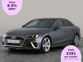 Audi A4 2.0 TFSI 40 S line S Tronic (204 ps) - WIFI - SPORTS SEATS - BLU