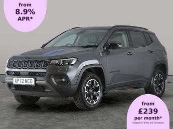 Jeep Compass 1.3 GSE T4 11.4kWh Trailhawk Plug-in 4xe (240 ps) - HEATED LEATH