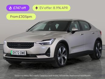 Polestar 2 Single Motor 78kWh Long Range Fastback FWD (231 ps) - HEATED SEA