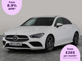 Mercedes CLA 1.3 CLA180 AMG Line Coupe 7G-DCT (136 ps) - LED - NAV - HEATED S