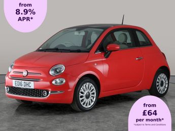 Fiat 500 1.2 Lounge (69 bhp) - SUNBLINDS - CRUISE - BLUETOOTH