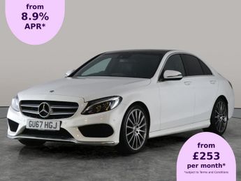 Mercedes C Class 2.0 C200 AMG Line (Premium Plus) G-Tronic+ (184 ps) - LED - REVE