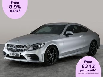 Mercedes C Class 2.0 C300 AMG Line (Premium) Coupe G-Tronic+ (258 ps) - 18IN ALLO