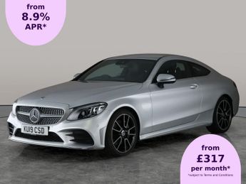 Mercedes C Class 2.0 C300 AMG Line (Premium) Coupe G-Tronic+ (258 ps) - 18IN ALLO