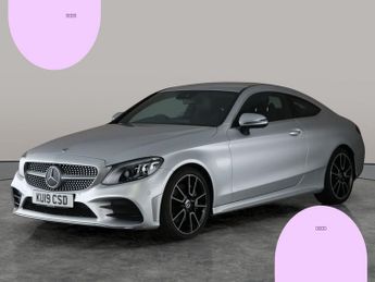 Mercedes C Class 2.0 C300 AMG Line (Premium) Coupe G-Tronic+ (258 ps) - 18IN ALLO