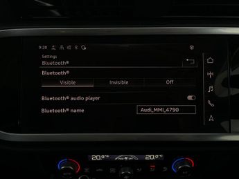 Audi Q3 1.4 TFSIe 45 Technik Plug-in S Tronic 13kWh (245 ps) - BLUETOOTH