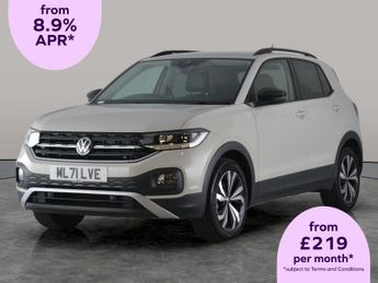 Volkswagen T-Cross 1.0 TSI Black Edition (110 ps) - SAT NAV - BLIND SPOT ASSIST - W