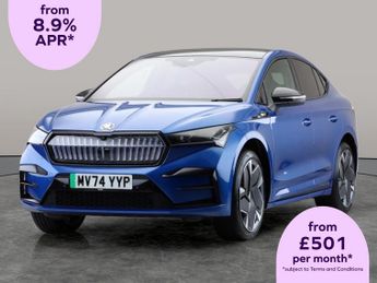 Skoda Enyaq 82kWh vRS Coupe 4WD (DC175kW) (340 ps) - REVERSE CAM - NAV - HEA