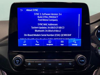 Ford Fiesta 1.0T EcoBoost MHEV ST-Line DCT (125 ps) - NAV - LANE DEPARTURE  