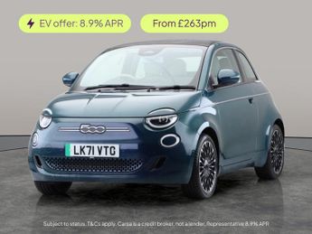 Fiat 500 42kWh La Prima Convertible (118 ps) - SPEED LIMIT RECOG - AIR CO