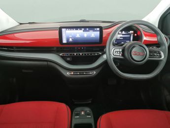 Fiat 500e 42kWh RED (118 ps) - DRIVING MODES - DIGITAL DASH - CLIMATE CONT