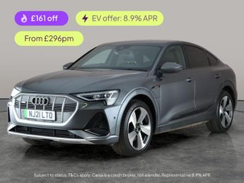 Audi E-Tron 55 S line Sportback quattro 95kWh (408 ps) - REVERSE CAM - HEATE