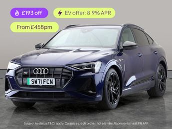 Audi E-Tron 55 Black Edition Sportback quattro 95kWh (11kW Charger) (408 ps)