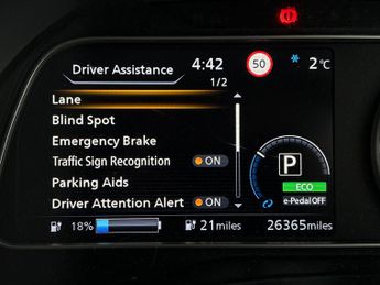 Nissan Leaf 40kWh N-Connecta (150 ps) - REVERSE CAM - NAV - HEATED STEERING