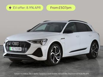 Audi E-Tron 55 Black Edition quattro 95kWh (11kW Charger) (408 ps) - LED - R