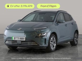 Hyundai Kona 64kWh Ultimate (10.5kW Charger) (204 ps) - BLACK ROOF RAILS - KE