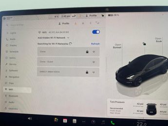 Tesla Model 3 Saloon RWD (241 bhp) - PARK ASSIST - LED - REVERSE CAM