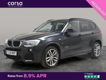 BMW X3 2.0 20d M Sport xDrive (190 ps) - SAT NAV - HEATED SEATS - DAB