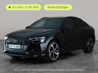Audi E-Tron 50 Black Edition Sportback quattro 71.2kWh (11kW Charger) (313 p