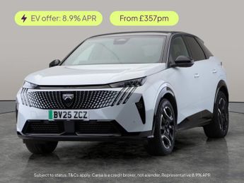 Peugeot E-3008 73kWh GT (210 ps) - LANE DEPARTURE  - BLUETOOTH - SPEED LIMIT RE