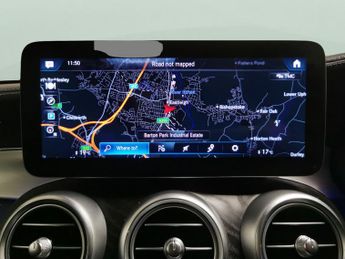 Mercedes-Benz GLC 2.0 GLC300d AMG Line (Premium) G-Tronic+ 4MATIC (245 ps) - HEATE