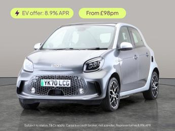 Smart Forfour 17.6kWh Prime Exclusive (22kW Charger) (82 ps) - SUNBLINDS - WIN