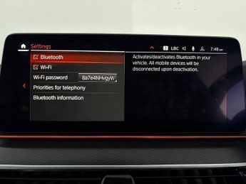 BMW 5 Series 2.0 520d MHT M Sport Steptronic (190 ps) - HEATED LEATHER - CARP