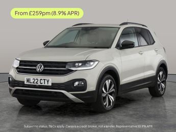 Volkswagen T-cross 1.0 TSI Black Edition DSG (110 ps) - AIR CON - DAB - PRIVACY GLA