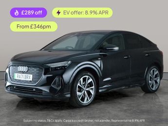Audi Q4 40 Edition 1 Sportback 82kWh (204 ps) - BLACK STYLING PACKAGE