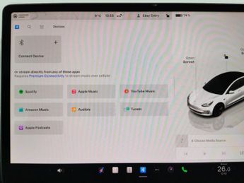 Tesla Model 3 Saloon RWD (241 bhp) - PARK ASSIST - LED - REVERSE CAM