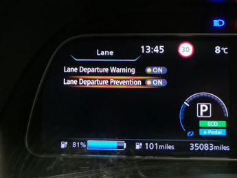 Nissan Leaf 40kWh Tekna (150 ps) - BLIND SPOT ASSIST - LANE DEPARTURE  - CRU
