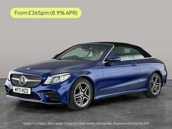 Mercedes C Class 1.5 C200 MHEV AMG Line Edition (Premium) Cabriolet G-Tronic+ (19