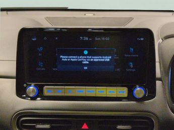 Hyundai Kona 64kWh Ultimate (10.5kW Charger) (204 ps) - LED - REVERSE CAM - N