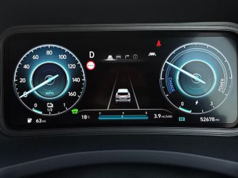 Hyundai Kona 64kWh Premium (10.5kW Charger) (204 ps) - REVERSE CAM - NAV - HE