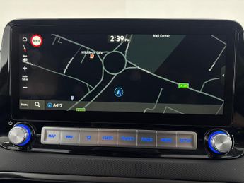 Hyundai Kona 64kWh Premium (10.5kW Charger) (204 ps) - REVERSE CAM - NAV - HE