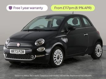 Fiat 500 1.0 MHEV (70 bhp) - DAB - USB AUDIO - AUTO HEADLIGHTS