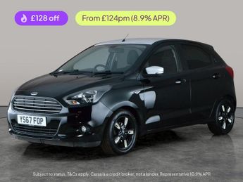 Ford Ka 1.2 Ti-VCT Zetec (85 ps) - DAB - PRIVACY GLASS - SPLIT FOLDING R