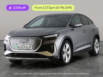 Audi Q4 E-tron 40 S line Sportback 82kWh (204 ps) - LED - SAT NAV - HEATED SEAT