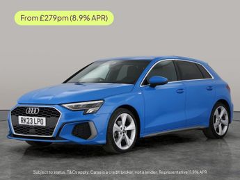 Audi A3 1.0 TFSI 30 S line Sportback S Tronic (110 ps) - CARPLAY - LED -