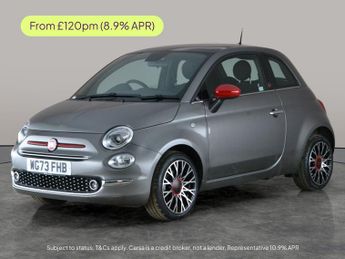 Fiat 500 1.0 MHEV RED (70 bhp) - AUTO HEADLIGHTS - DAB - USB AUDIO