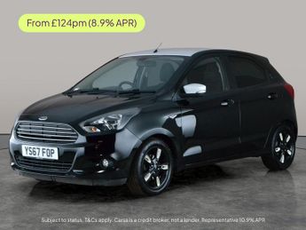Ford Ka 1.2 Ti-VCT Zetec (85 ps) - DAB - PRIVACY GLASS - SPLIT FOLDING R