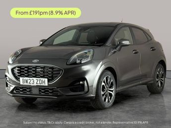 Ford Puma 1.0T EcoBoost MHEV ST-Line (125 ps) - CLOTH - BLACK WITH RED STI