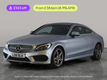 Mercedes C Class 2.1 C220d AMG Line Coupe G-Tronic+ (170 ps) - MIRROR PACKAGE - C