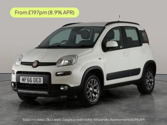 Fiat Panda 0.9 TwinAir 4x4 (85 bhp) - BLACK ROOF RAILS - BLUETOOTH - HALF L