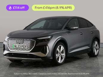Audi Q4 E-tron 40 S line Sportback 82kWh (204 ps) - LED - SAT NAV - HEATED SEAT