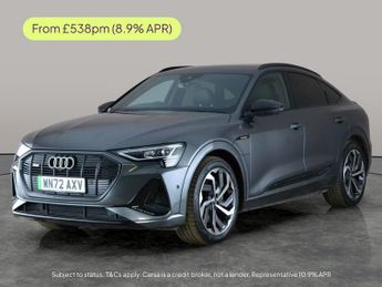 Audi E-Tron 50 Black Edition Sportback quattro 71.2kWh (11kW Charger) (313 p