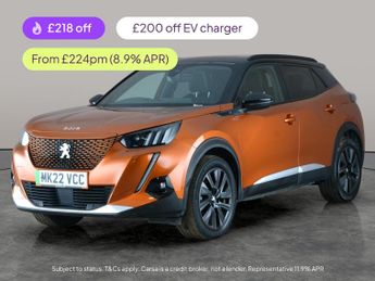 Peugeot 2008 50kWh GT Premium (7kW Charger) (136 ps) - LED - REVERSE CAM - AL