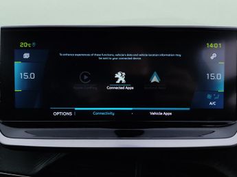 Peugeot E-208 50kWh GT (7kW Charger) (136 ps) - LANE DEPARTURE  - BLUETOOTH - 