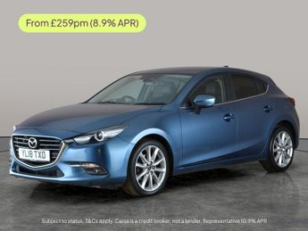 Mazda 3 2.0 SKYACTIV-G Sport Nav (121 ps) - NAV - HEATED LEATHER - HEATE